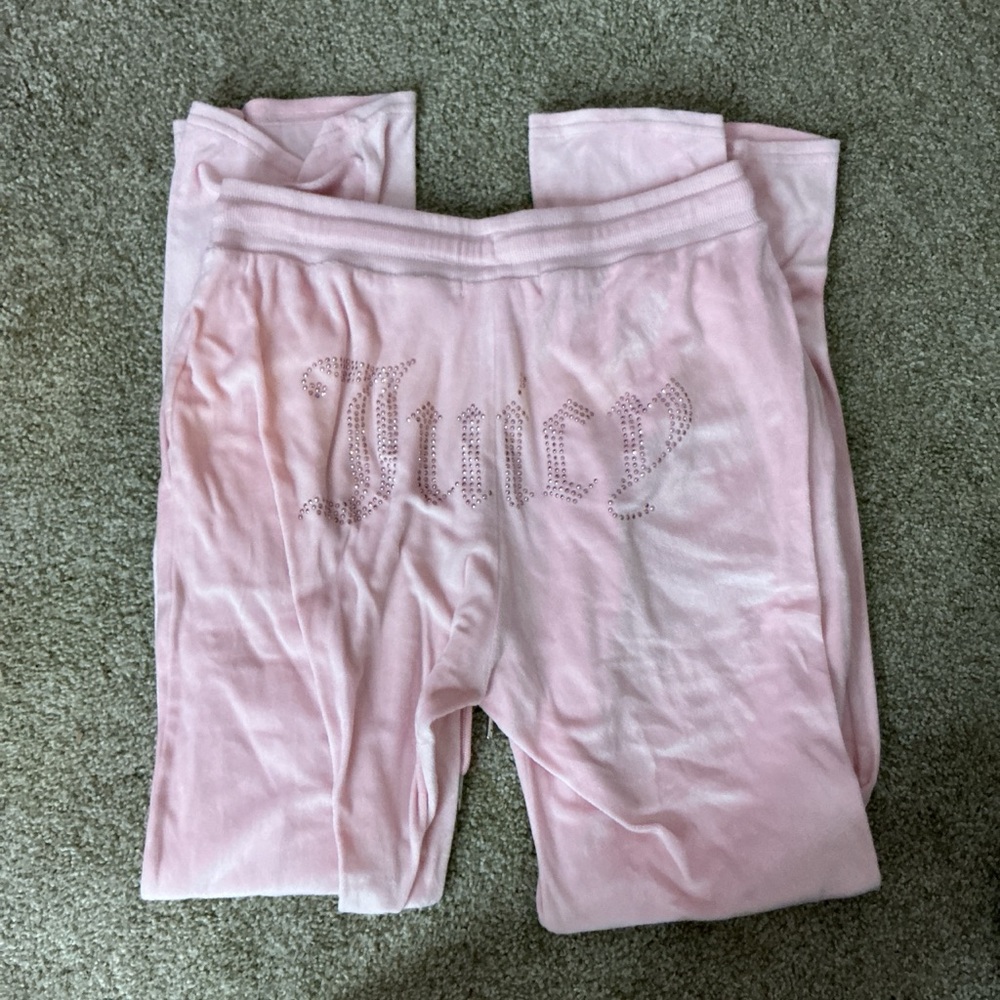 Juicy couture pink sweatpants size small